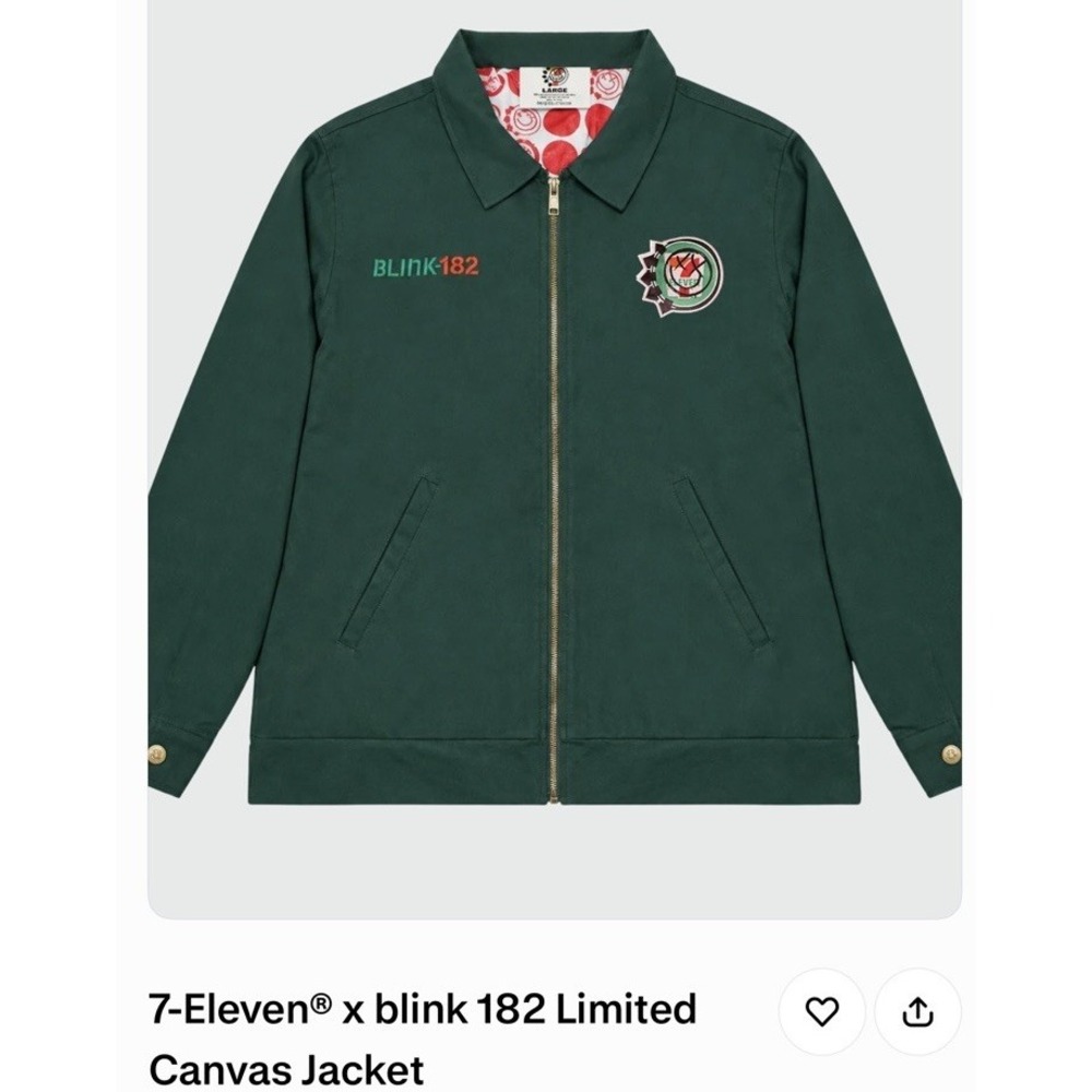 SDCC Comic Con Exclusive Blink 182 7/11 Jacket XL Size